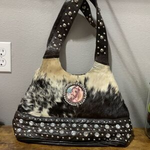 TerraCottaOnWeb 100% Cowhide Leather Large Shoulder Bag